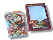 Load image into Gallery viewer, Cannatique Street Fighter Kens Tropical Punch Mylar Bags with Boxes 3.5g Box Packaging Transparent box and bag
