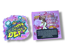 Load image into Gallery viewer, Cherry Bubblegum Bombom Kandy Depo Mylar Bags with Boxes 3.5g Box Packaging
