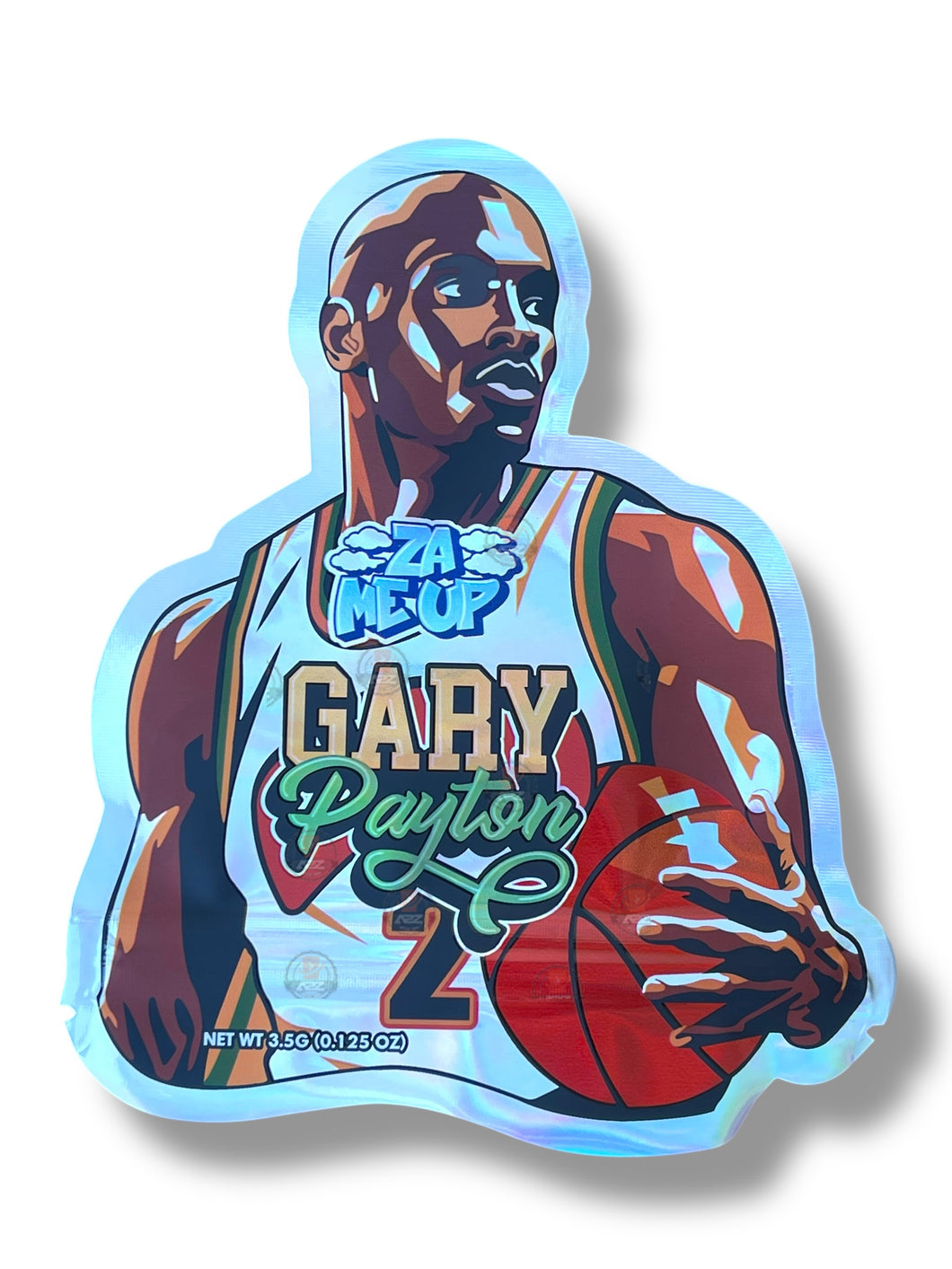 Za Me Up Garry Payton Mylar Bag 3.5g shape bag