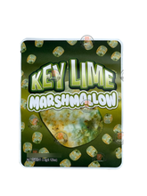 Load image into Gallery viewer, Sprinklez Key Lime Marshmallow Mylar Bags 3.5g Sticker base Bag -With stickers and labels
