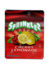 Load image into Gallery viewer, Sprinklez Cherry Lemonade Mylar Bags 3.5g Sticker base Bag -With stickers and labels
