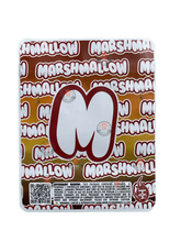 Load image into Gallery viewer, Sprinklez Red Velvet Marshmallow Mylar Bags 3.5g Sticker base Bag -With stickers and labels
