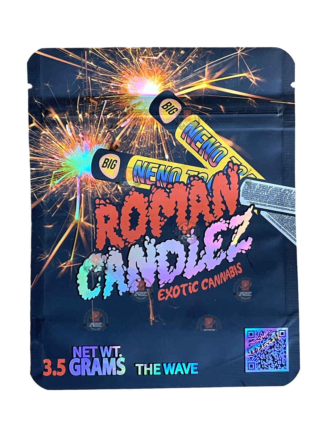 Roman Candles Mylar Bags 3.5g The Wave