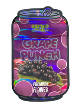 Load image into Gallery viewer, Grape Punch 3.5 grams Juice Box Mylar Bag Rotten Broccoli Holographic
