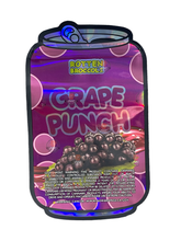 Load image into Gallery viewer, Grape Punch 3.5 grams Juice Box Mylar Bag Rotten Broccoli Holographic
