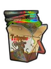 Load image into Gallery viewer, Trippin Noodles 3.5 grams Juice Box Mylar Bag Holographic
