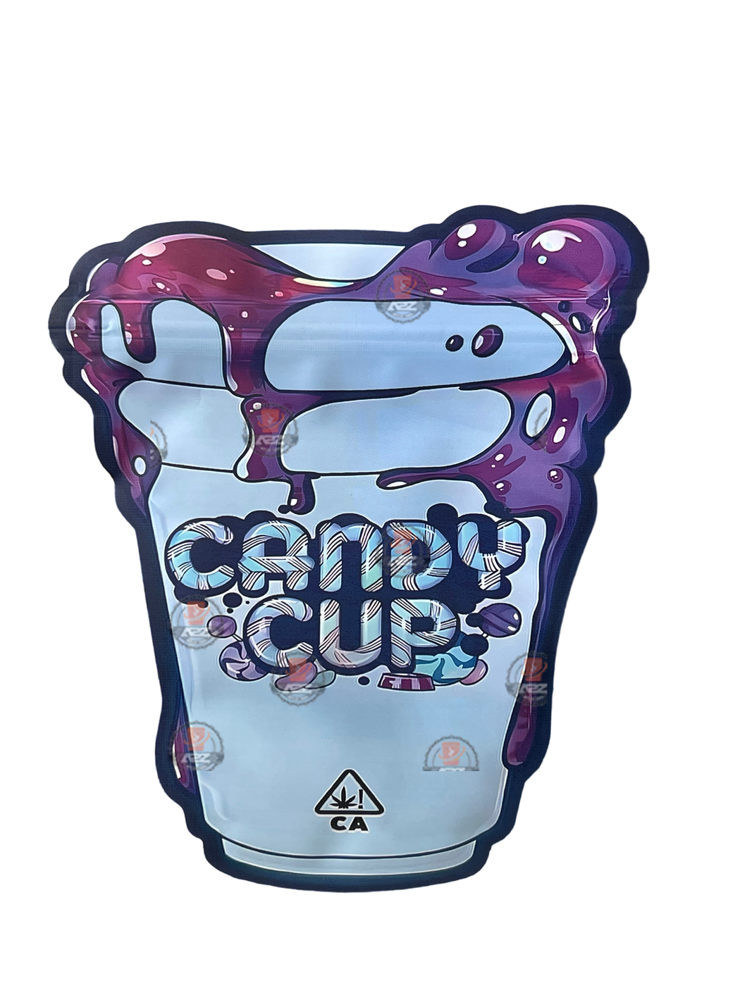 Candy Cup Mylar Bag Cut Out
