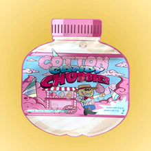 Load image into Gallery viewer, Cotton Candy Chubbiez 3.5G Mylar Bags Cut Out-Holographic
