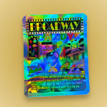 Load image into Gallery viewer, Broadway Candy 3.5g Mylar Bag Holographic- Sherb Money Packaging Only
