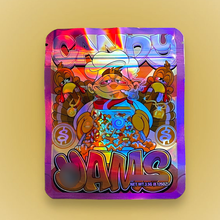 Load image into Gallery viewer, Candy Jams 3.5g Mylar Bag Holographic- Sherb Money Packaging Only
