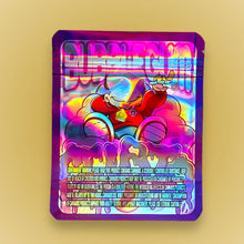 Load image into Gallery viewer, Bubblegum Gelato 3.5g Mylar Bag Holographic- Packaging Only
