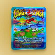Load image into Gallery viewer, Coast 2 Coast Candy 3.5g Mylar Bag Holographic- Packaging Only
