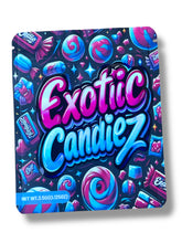 Load image into Gallery viewer, Exotic Candiez 3.5g Mylar Bag- Packaging Only
