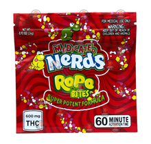 Load image into Gallery viewer, Nerds Rope Bites 600mg Mylar Bag Original
