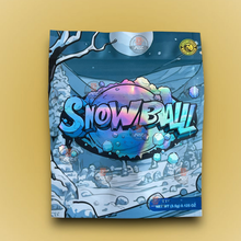 Load image into Gallery viewer, Snowball 3.5g Mylar Bags Black Unicorn Packaging Only- Holographic
