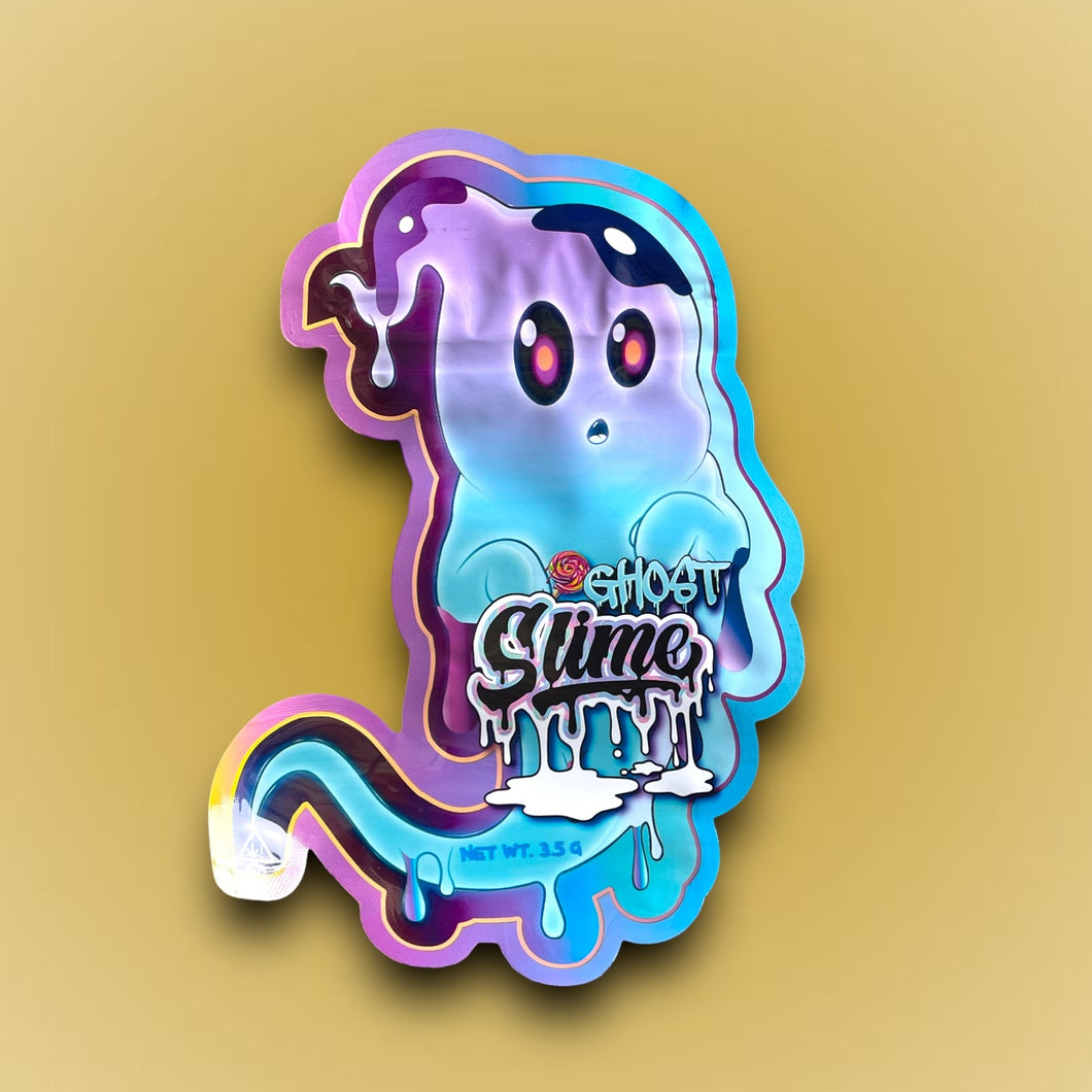Ghost Slime 3.5G Mylar Bags Packaging Only