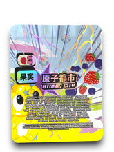 Load image into Gallery viewer, Atomic City Star berry Blasters Mylar Bags 3.5g Holographic
