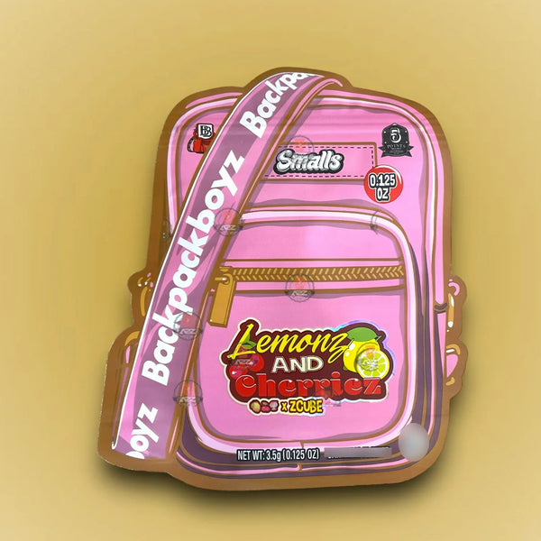 Backpack Boyz Lemon And Cherriez 3.5 G Myar Bag- X Zcube Die Cut