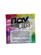 Load image into Gallery viewer, Flav Rings Rainbow Bites 3.5g Mylar Bag Holographic
