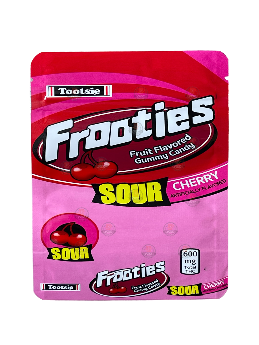 Frooties Sour Cherry 3.5g Mylar Bag