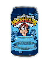 Load image into Gallery viewer, Warheads Sours Berry Blast 3.5g Mylar Bag
