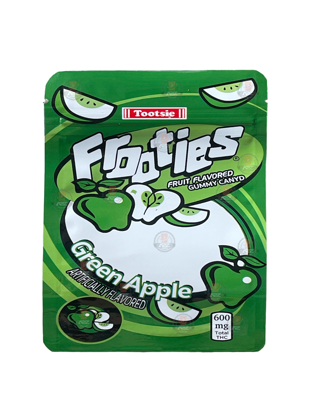 Frooties Green Apple 3.5g Mylar Bag
