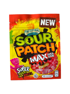 Sour Patch Max Super Sour 3.5g Mylar Bag