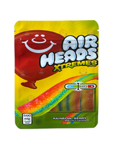 Load image into Gallery viewer, Air Heads Extremes Candy 3.5g Mylar Bag Rainbow Berry
