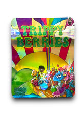 Load image into Gallery viewer, Trippy Berries Mylar Bags 3.5g Holographic
