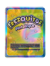 Load image into Gallery viewer, Frezquitos Pintalingue 3.5g Mylar Bag Holographic

