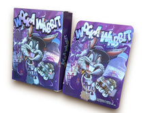 Load image into Gallery viewer, Wocka Wabbit Mylar Bags with Boxes 3.5g Box Packaging Holographic
