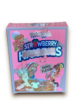 Load image into Gallery viewer, Strawberry Mylar Bags with Boxes 3.5g Box Packaging Holographic
