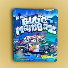 Load image into Gallery viewer, Blue Mambaz 3.5G Mylar Bags - Packaging Only
