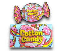 Load image into Gallery viewer, Cotton Candy Mylar Bags with Boxes 3.5g Box Packaging Holographic
