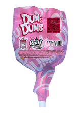 Load image into Gallery viewer, Bubblegum Dum Dums 3.5g Mylar Bag Cut Out Dank Mob
