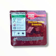 Load image into Gallery viewer, Canna Butter Chocolate Fudge Brownies 600mg Mylar Bag -Packaging Only

