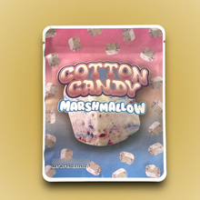 Load image into Gallery viewer, Cotton Candy Marshmallow Mylar Bags 3.5g Sticker base Bag -With stickers and labels
