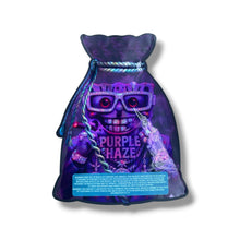 Load image into Gallery viewer, Purple Haze 1 OZ 28G empty Mylar bag 1 ounce (50 Count)
