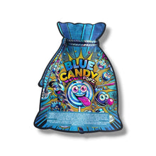 Load image into Gallery viewer, Blue Candy Popz 1 OZ 28G empty Mylar bag 1 ounce (50 Count)

