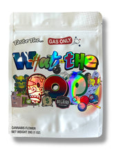 Load image into Gallery viewer, Gas Only What The POP Bellaire 1 OZ  28G empty Mylar bag 1 ounce (50 Count)
