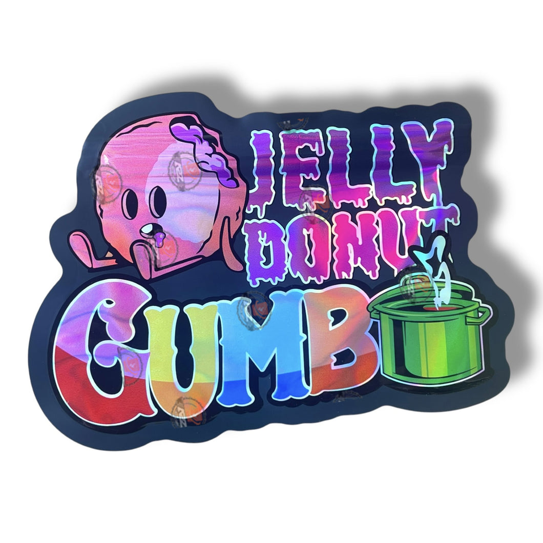 Jelly Donut Gumbo Bag 3.5g shape bag Fly trap