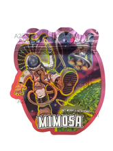 Load image into Gallery viewer, Mimosa Cut Out Mylar Bags 3.5g Die cut
