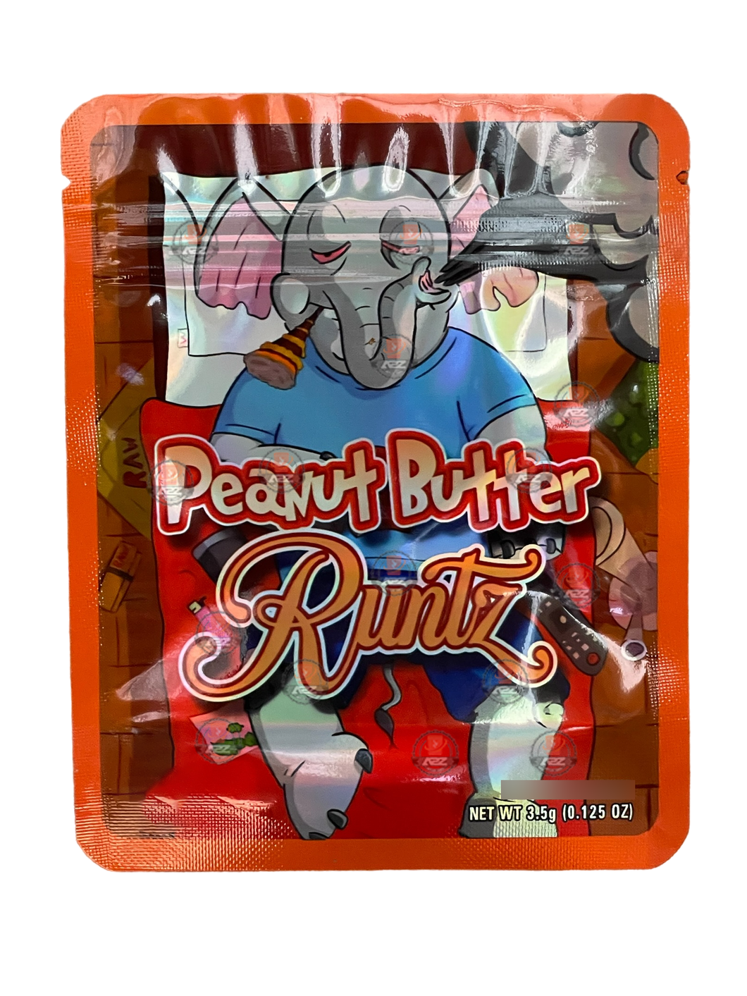 Peanut Butter Runtz 3.5g Mylar Bag Holographic