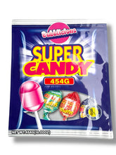 Load image into Gallery viewer, Super Candy Mylar Bag (Large) 1 LBS - 16OZ (454g) - Black Unicorn Hub
