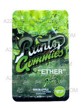 Load image into Gallery viewer, Runtz Gummies - Ether Green Apple 500mg  Mylar Bag Packaging Only
