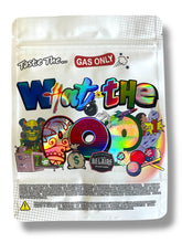 Load image into Gallery viewer, Gas Only What The POP Bellaire 1 OZ  28G empty Mylar bag 1 ounce (50 Count)
