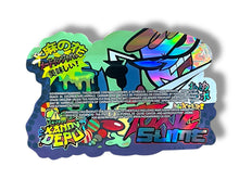 Load image into Gallery viewer, Toxic Slime Mylar Bag 3.5g shape bags Kandy Depot
