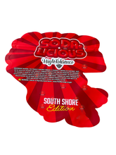 Load image into Gallery viewer, Soda Licious  3.5G Holographic Bag - High Tolerance cut out Mylar zip lock bag
