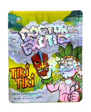 Load image into Gallery viewer, Doctor Exotics Tiki Tiki 3.5g Mylar bag Empty Packaging
