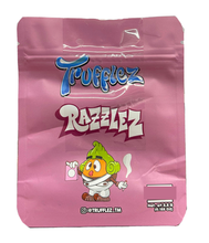 Load image into Gallery viewer, Trufflez Razzlez Mylar bag 3.5g Smell Proof Airtight Mylar Bag- Packaging Only
